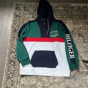 Tommy Hilfiger Women’s Green and Navy Track Jacket
